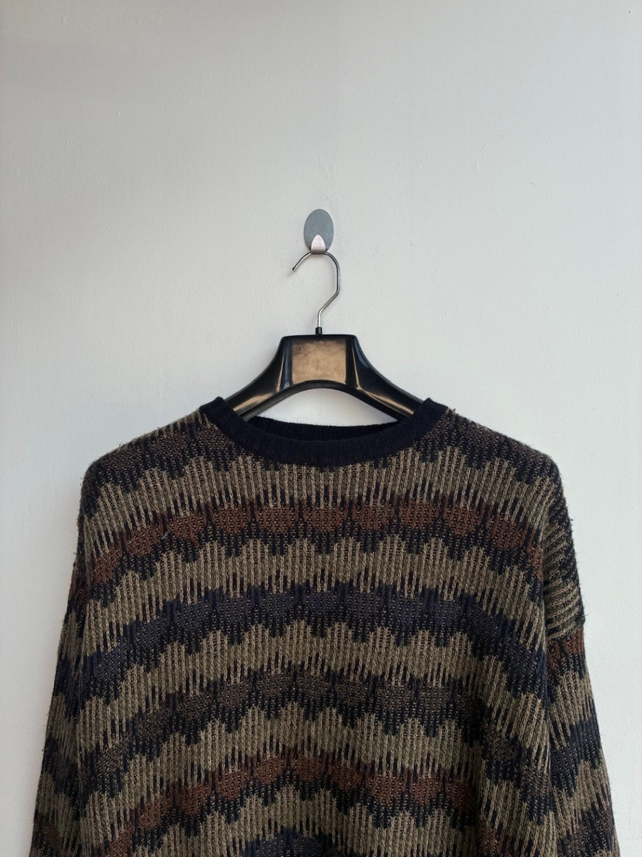 Vintage Zig Zag Knit