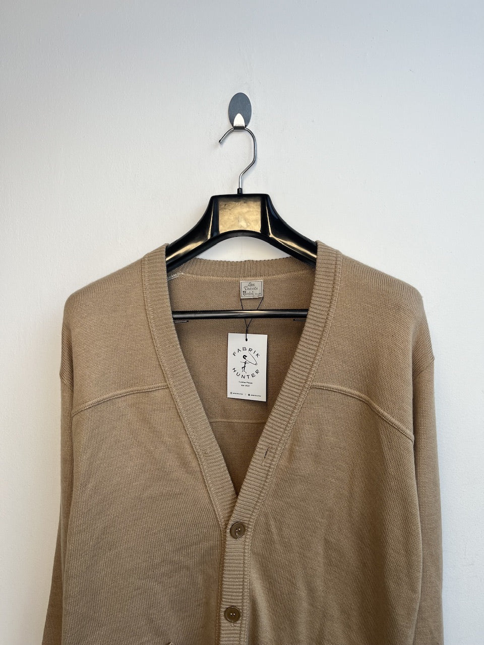 Brown Knit Cardigan