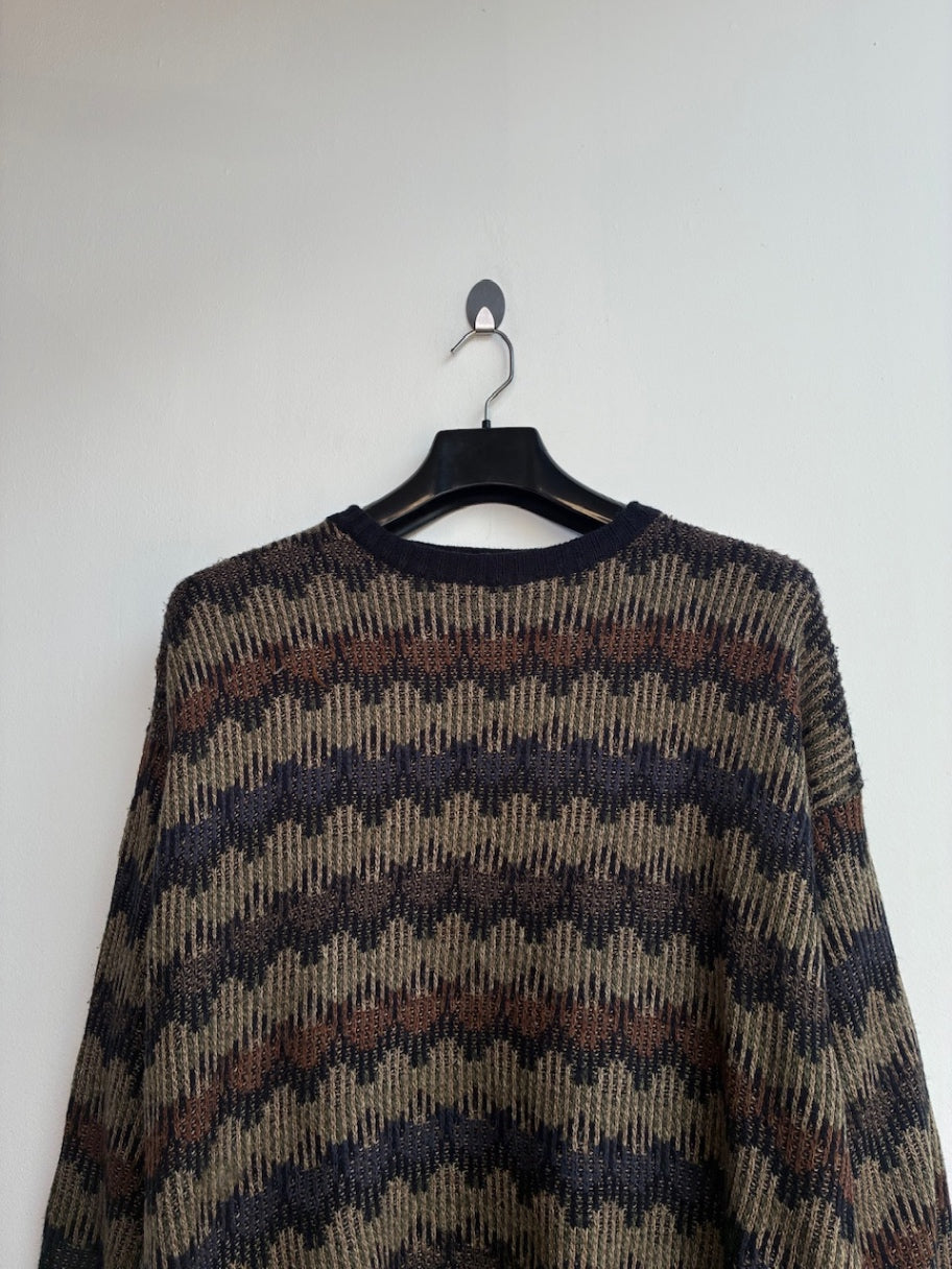 Vintage Zig Zag Knit