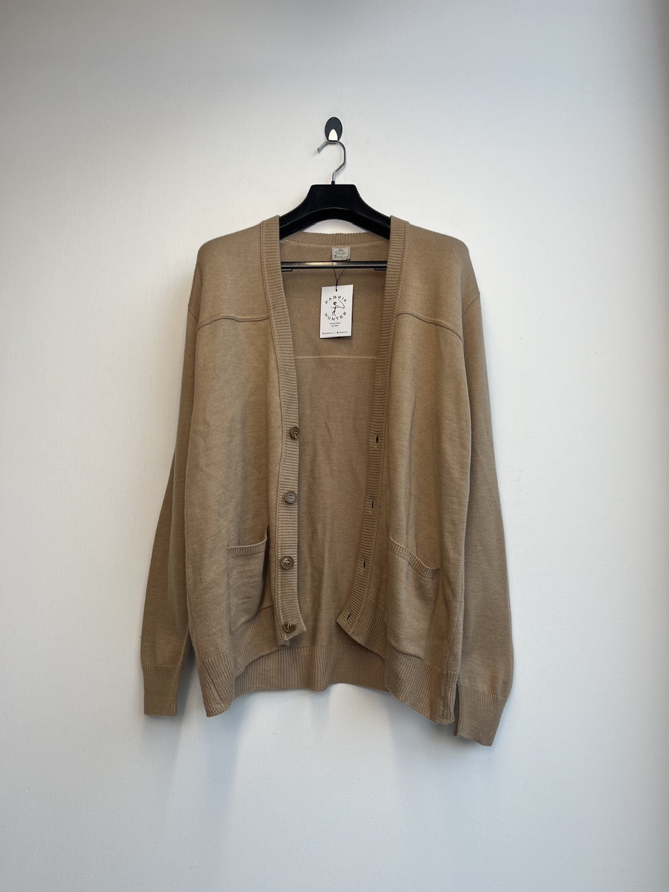 Brown Knit Cardigan