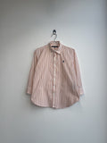 Ralph Lauren Sport Orange Striped Shirt