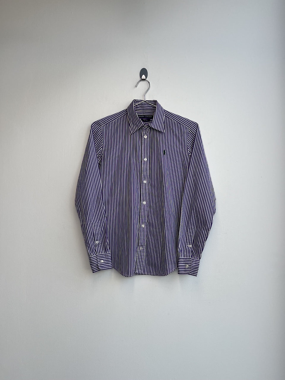 Ralph Lauren Slim Purple Striped Shirt
