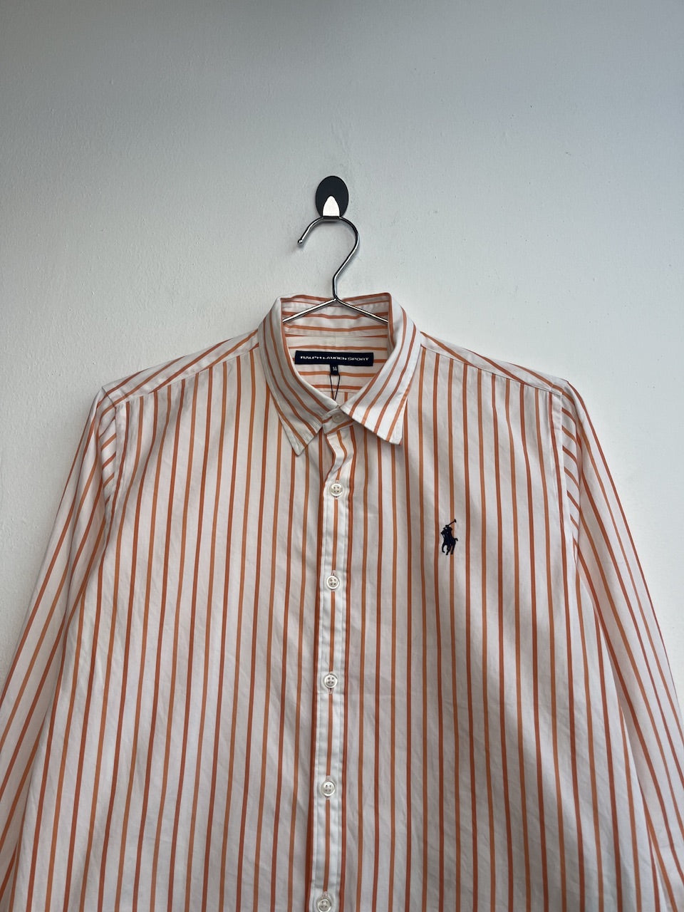 Ralph Lauren Sport Orange Striped Shirt