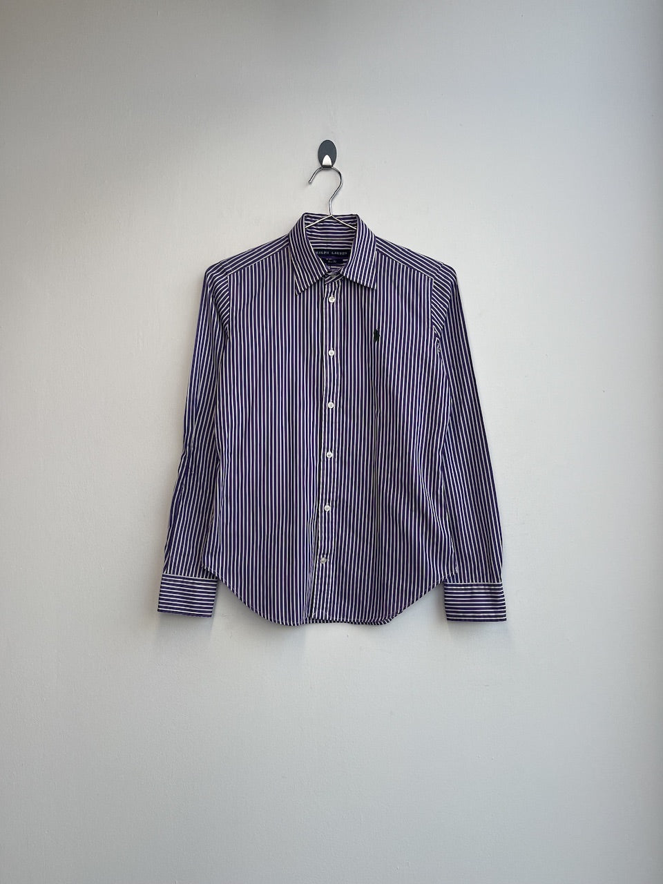 Ralph Lauren Slim Purple Striped Shirt