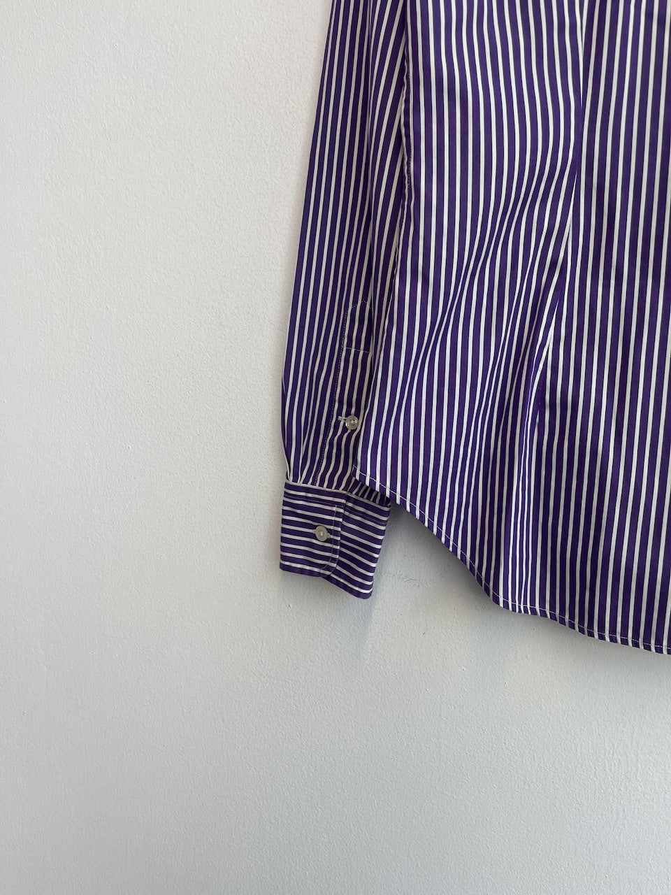 Ralph Lauren Slim Purple Striped Shirt