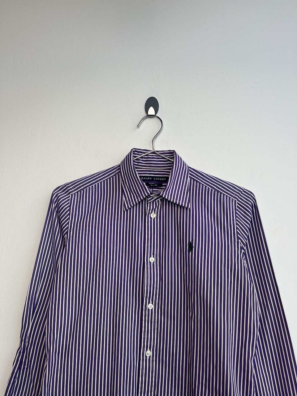 Ralph Lauren Slim Purple Striped Shirt