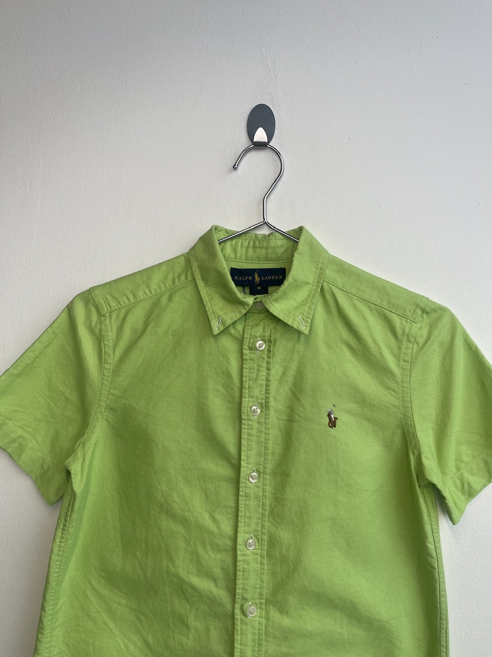 Ralph Lauren Lime Short Sleeve Shirt