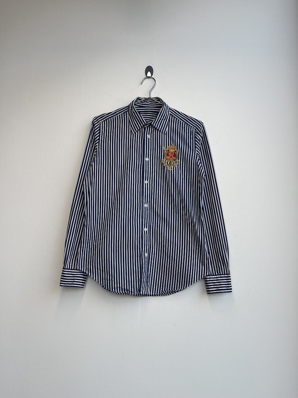 Ralph Lauren Sport Navy Striped Shirt