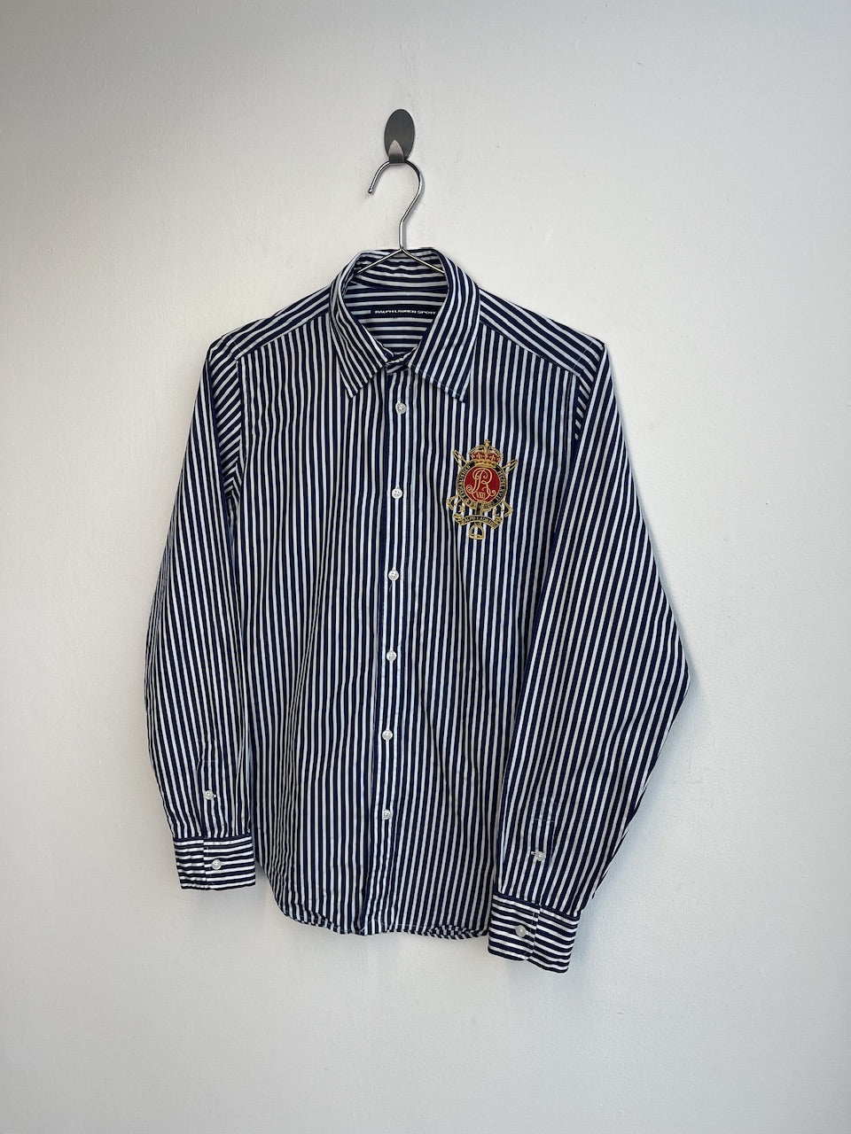 Ralph Lauren Sport Navy Striped Shirt