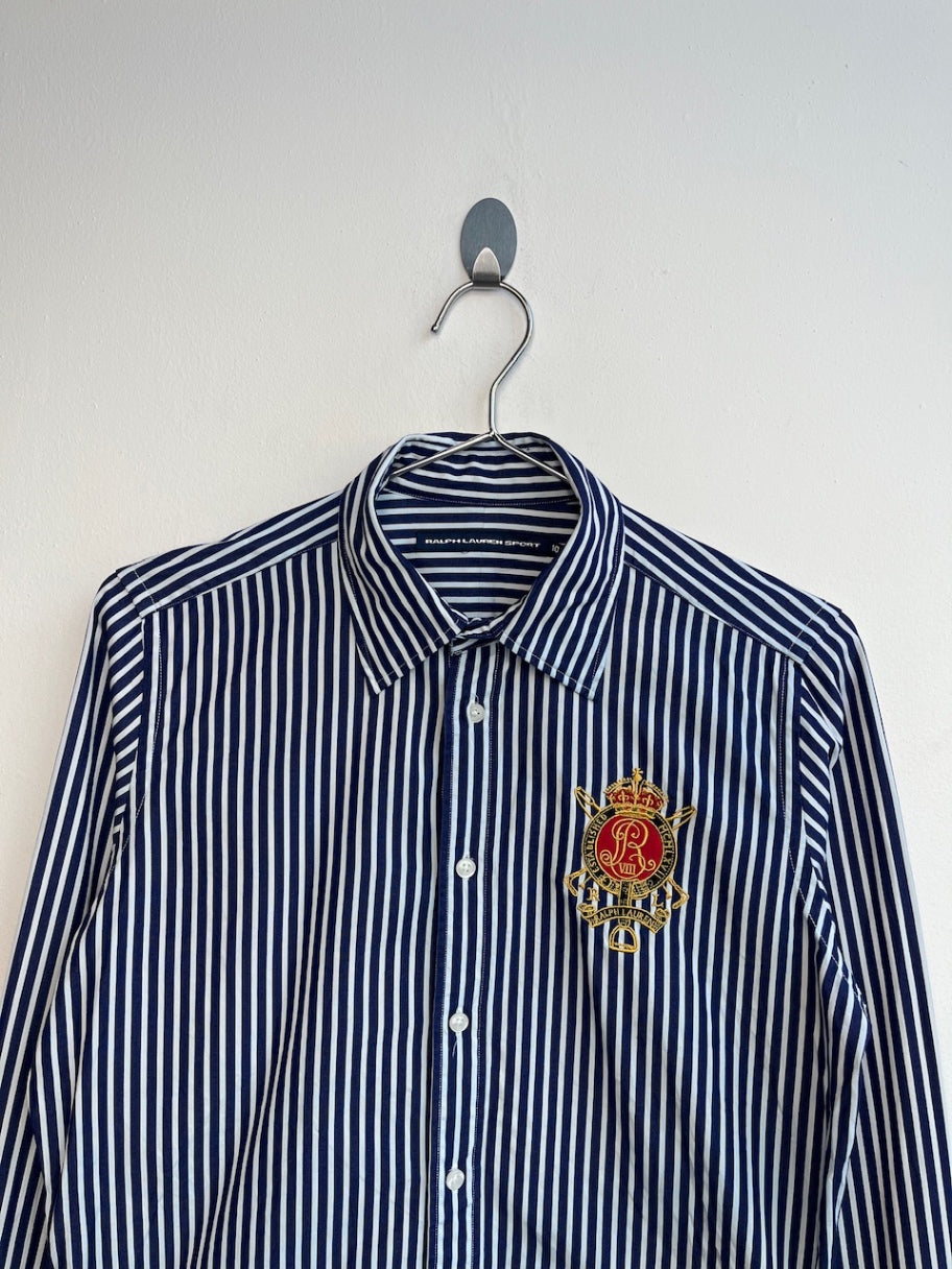Ralph Lauren Sport Navy Striped Shirt