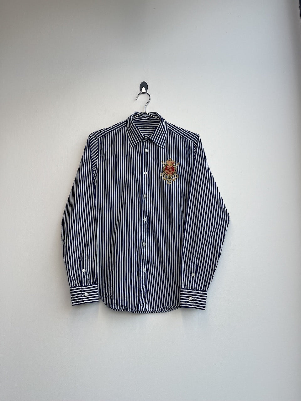 Ralph Lauren Sport Navy Striped Shirt