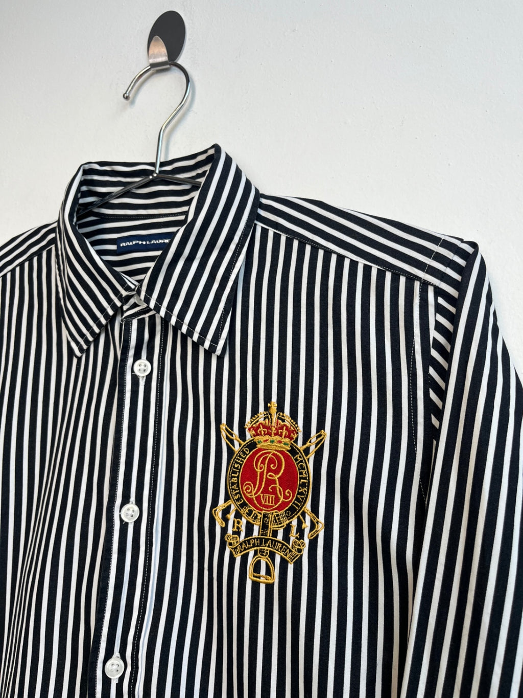 Ralph Lauren Sport Black Striped Shirt