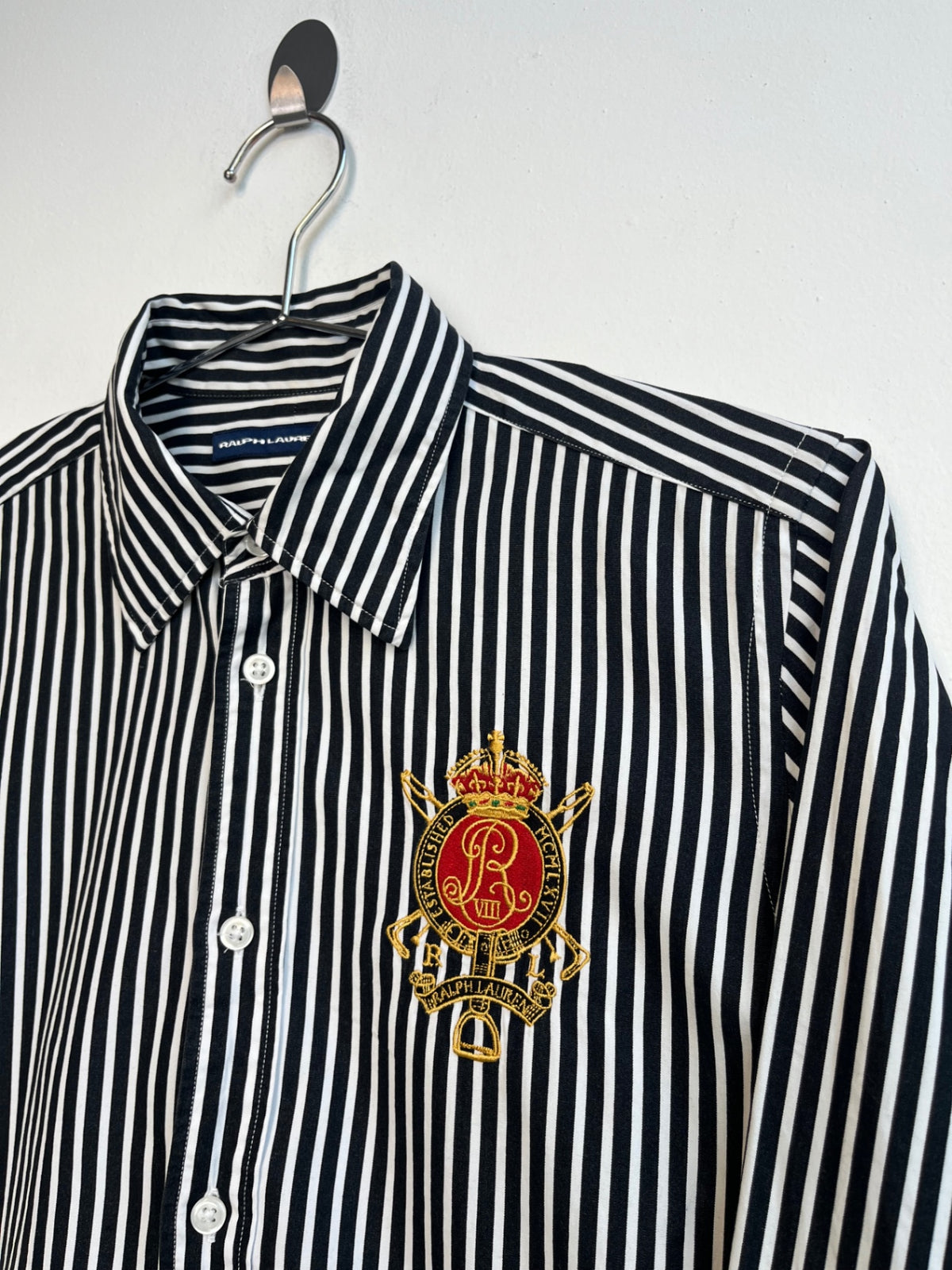Ralph Lauren Sport Black Striped Shirt