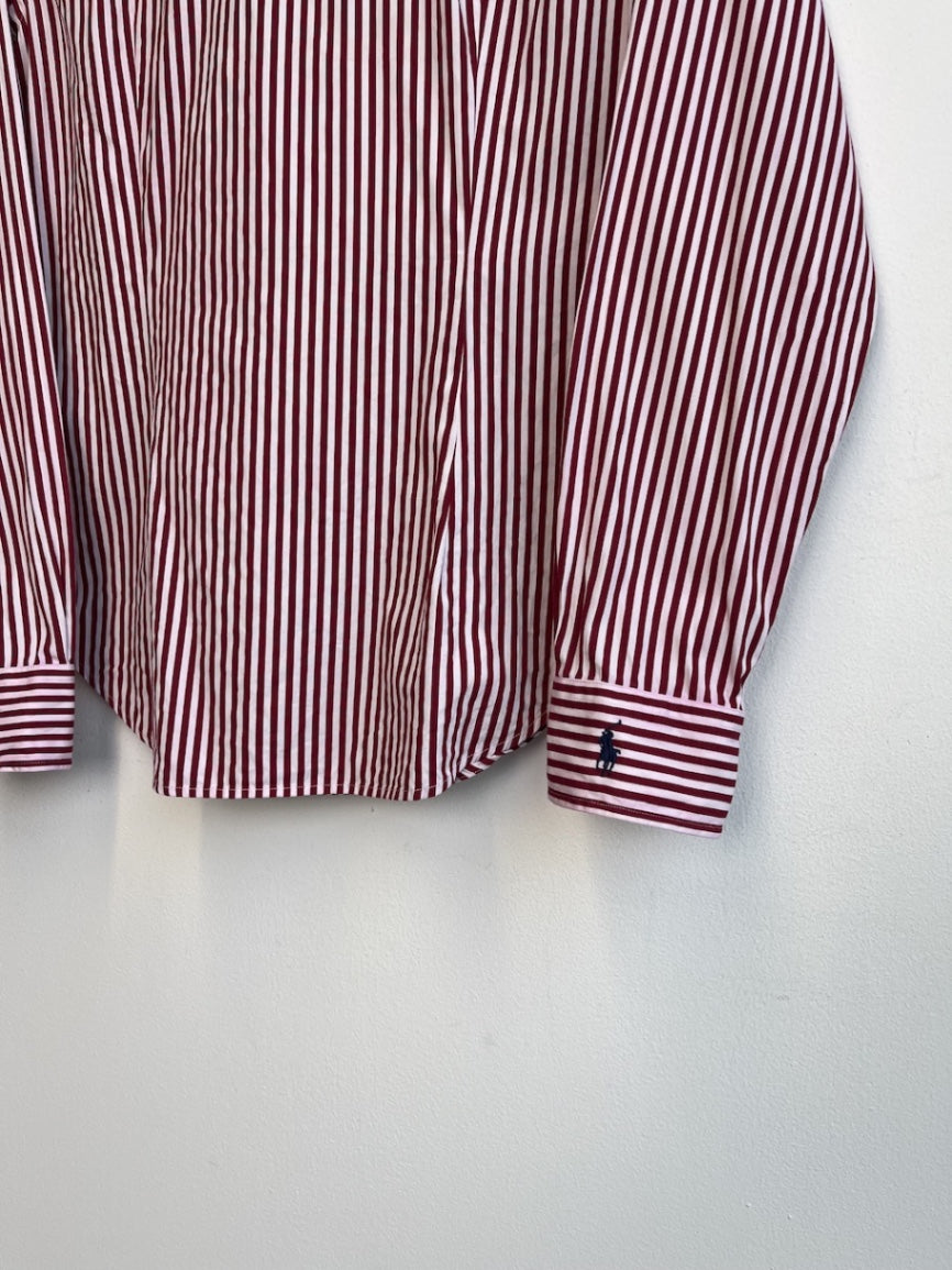 Ralph Lauren Red and White Shirt