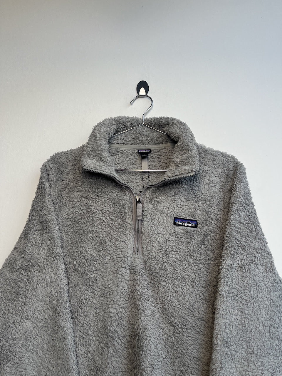 Patagonia Grey Fleece Quarter Zip Pullover