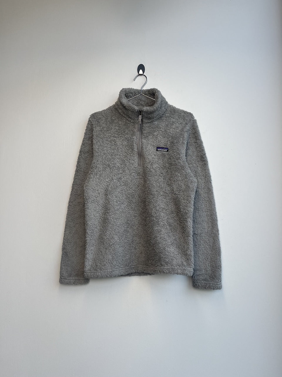 Patagonia Grey Fleece Quarter Zip Pullover