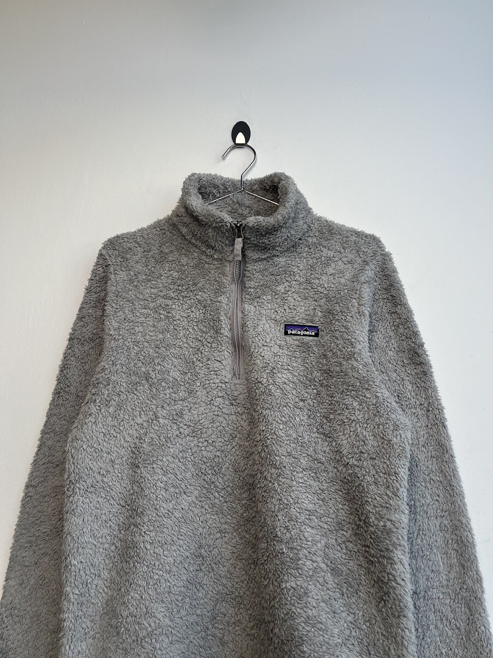 Patagonia Grey Fleece Quarter Zip Pullover