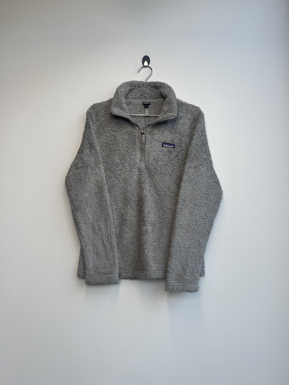 Patagonia Grey Fleece Quarter Zip Pullover