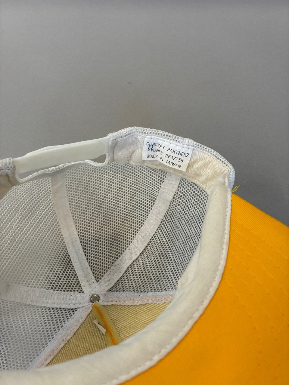 Plus 3 Yellow Trucker Cap