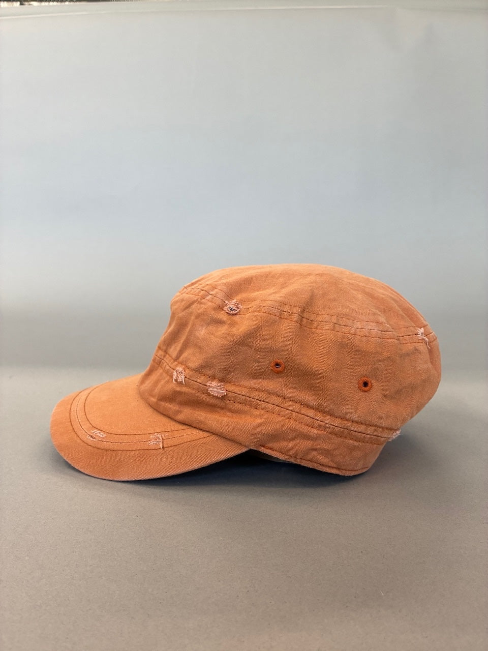Ochre Distressed Cadet Cap