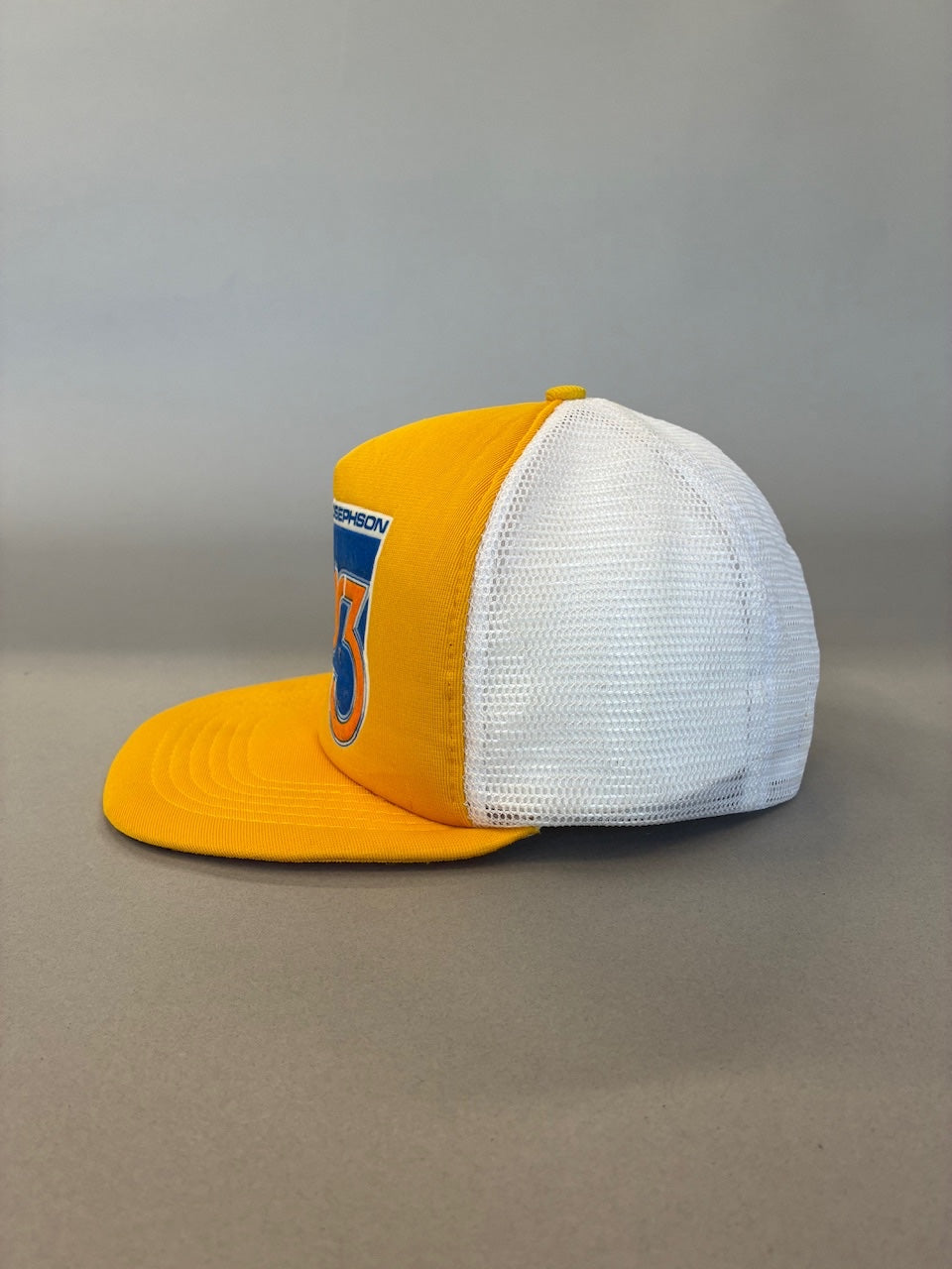 Plus 3 Yellow Trucker Cap