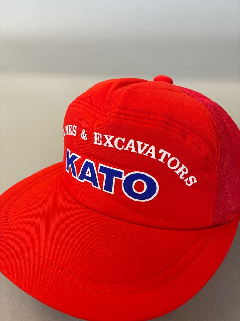 Kato Cranes Red Trucker Cap