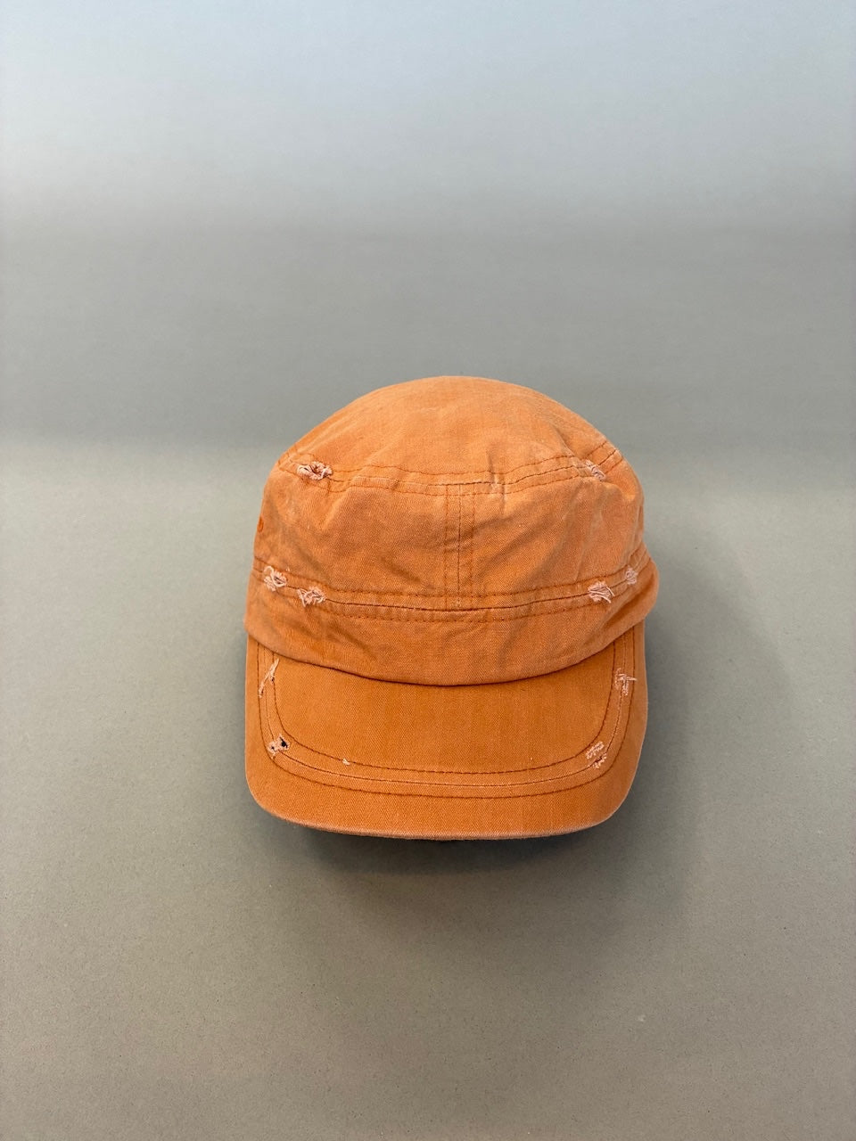 Ochre Distressed Cadet Cap