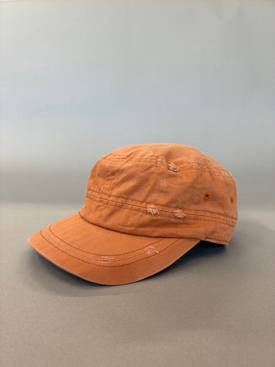 Ochre Distressed Cadet Cap