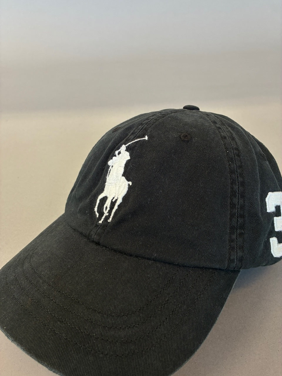 Polo Ralph Lauren Black 3 Dad Cap