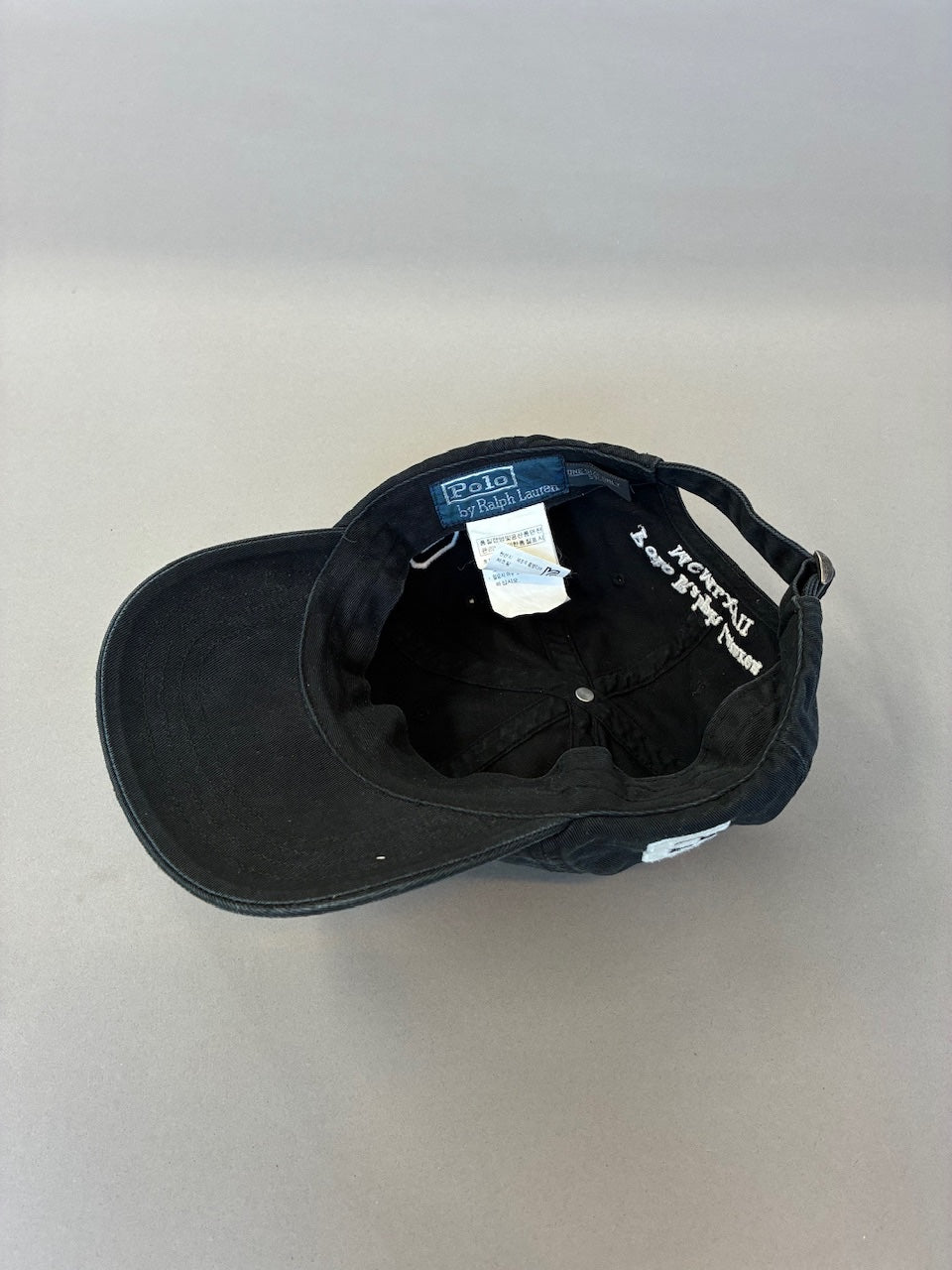 Polo Ralph Lauren Black 3 Dad Cap