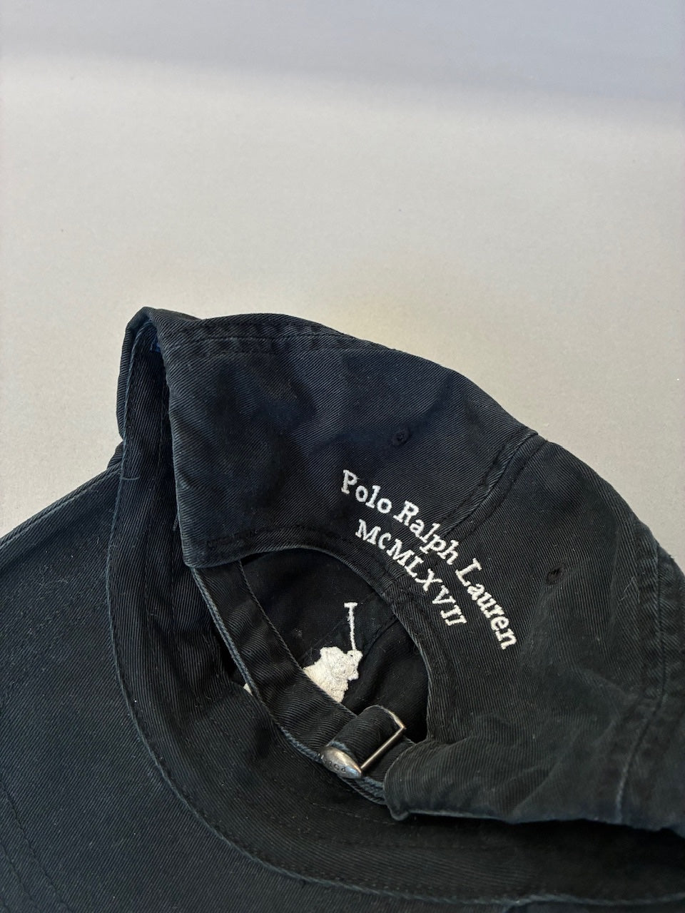 Polo Ralph Lauren Black 3 Dad Cap