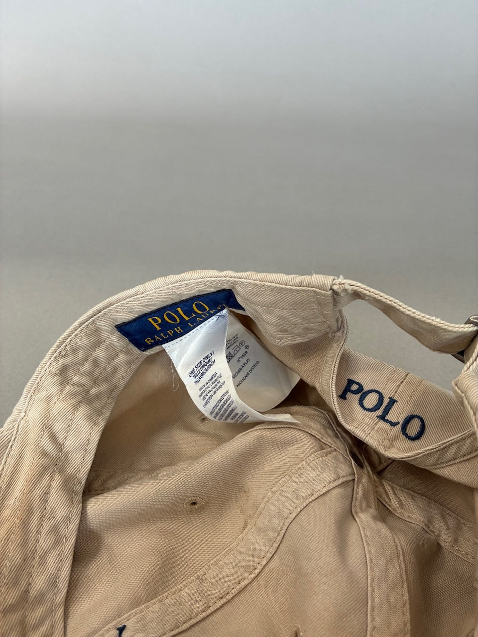 Polo Ralph Lauren Beige Dad Cap