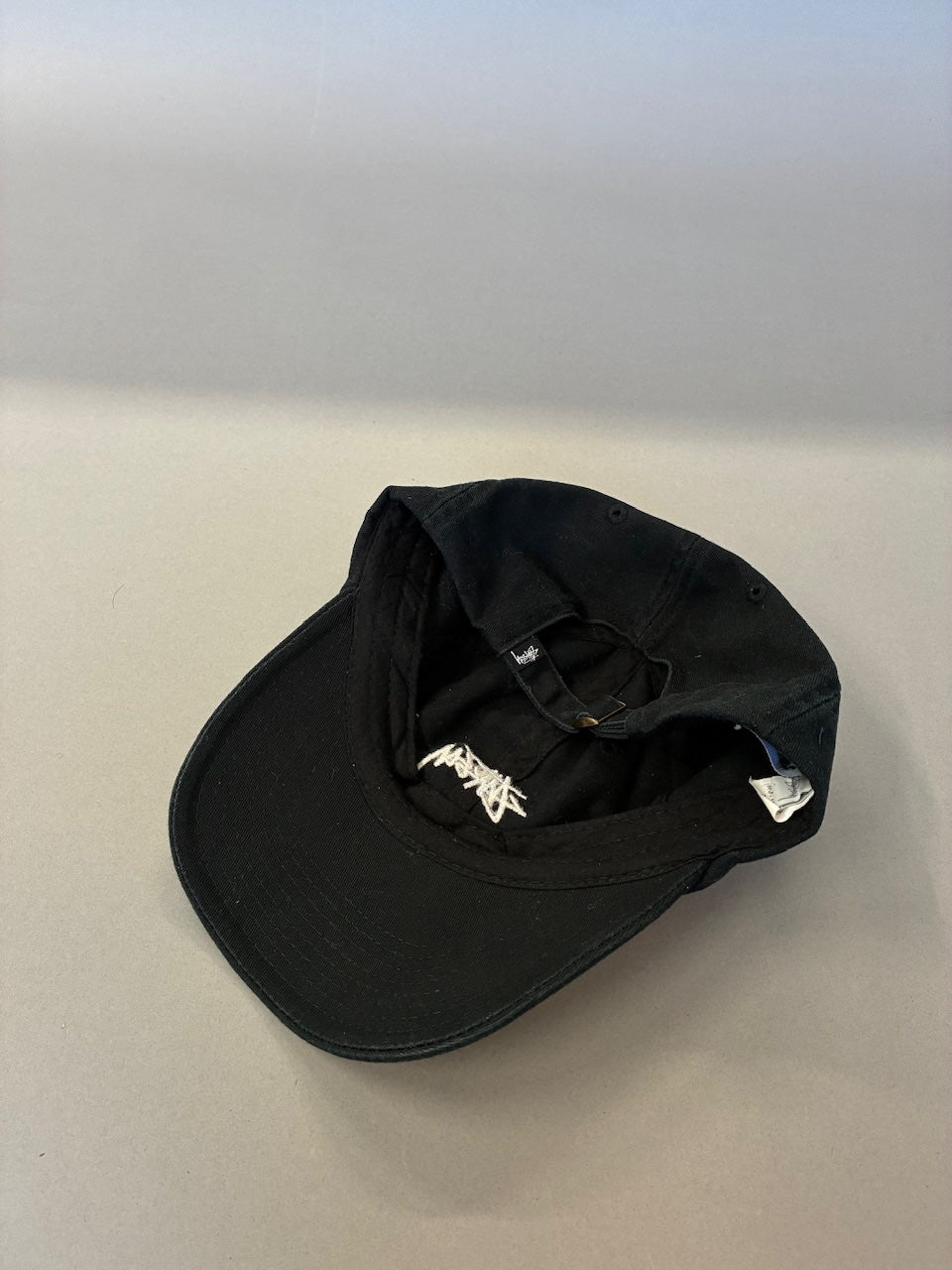 Stussy Black Dad Cap