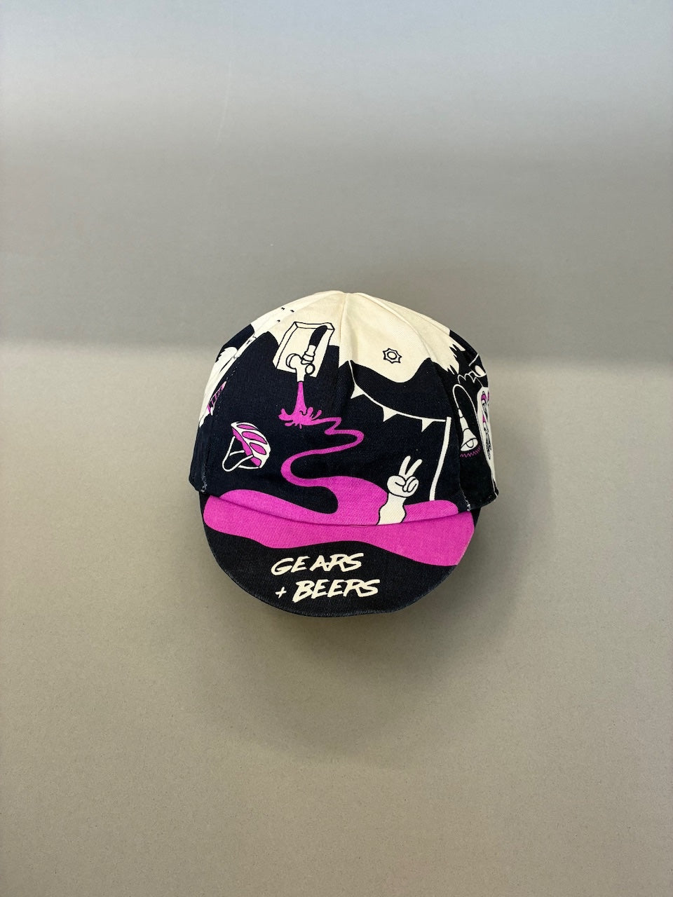 Gears + Beers Cycling Cap