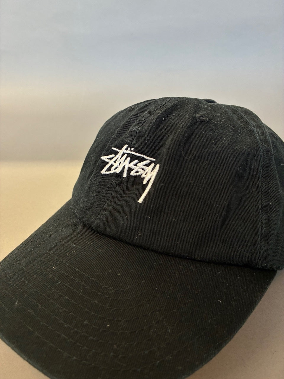 Stussy Black Dad Cap