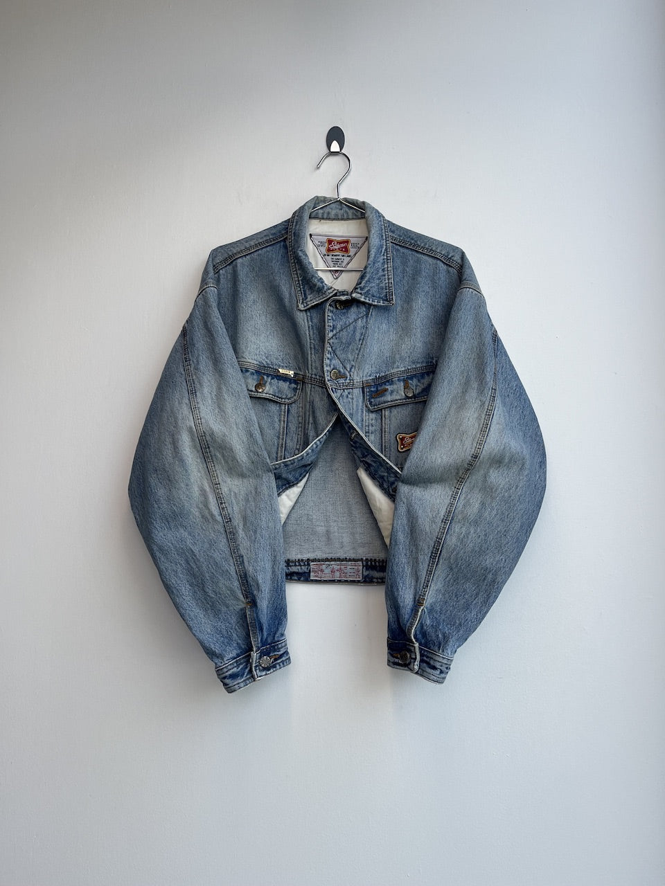 Silver Plate Denim Trucker