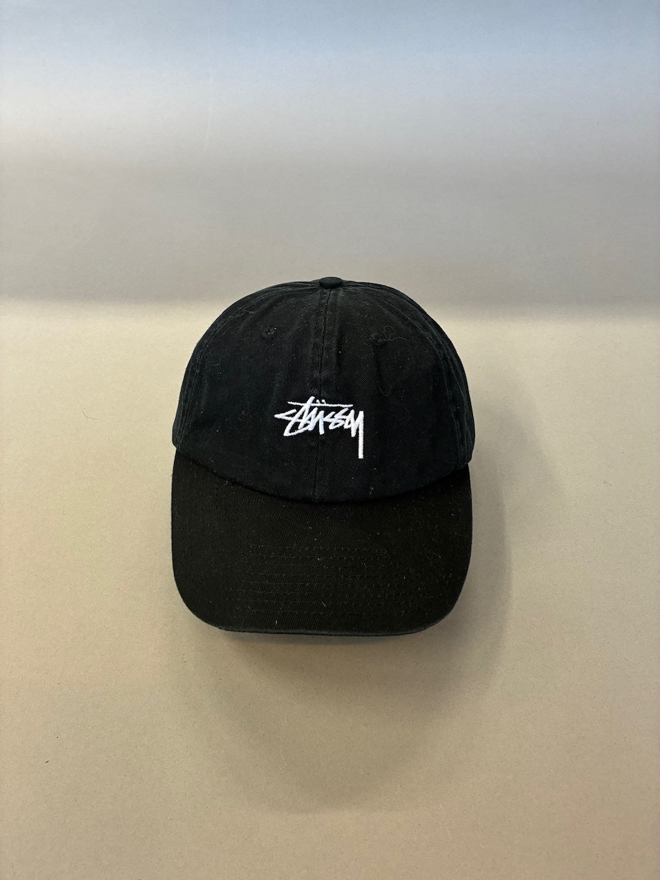 Stussy Black Dad Cap