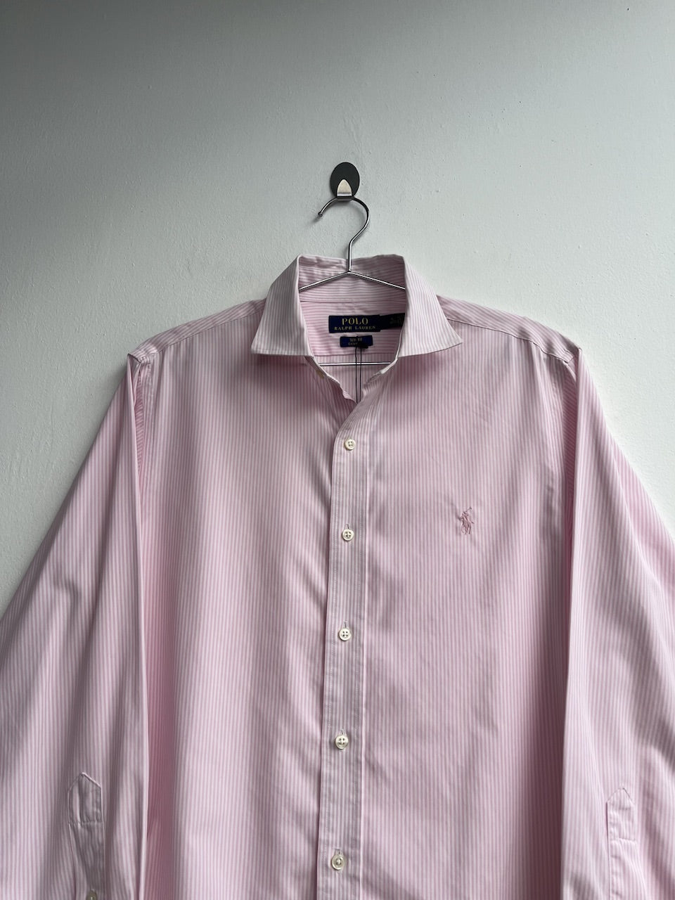 Polo Ralph Lauren Pink Slim Striped Shirt