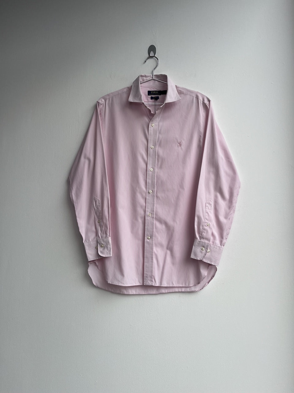 Polo Ralph Lauren Pink Slim Striped Shirt