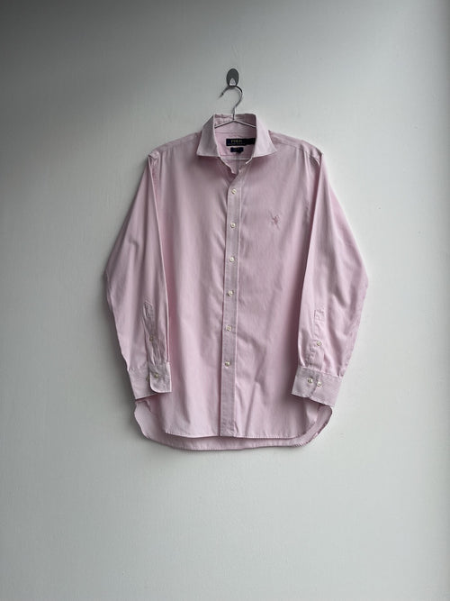 Polo Ralph Lauren Pink Slim Striped Shirt