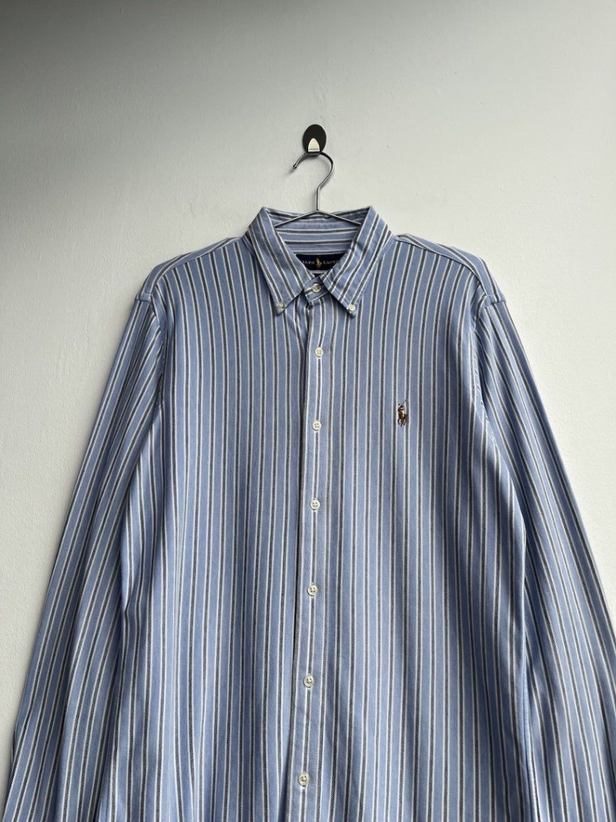 Ralph Lauren Double Striped Knit Oxford