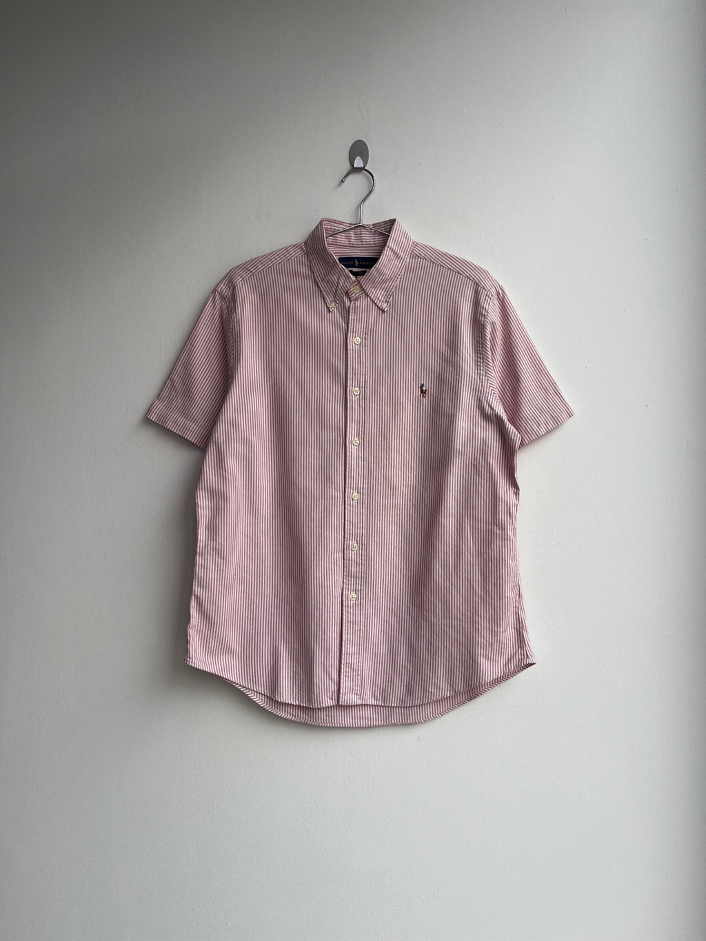Ralph Lauren Red Classic Striped Shirt
