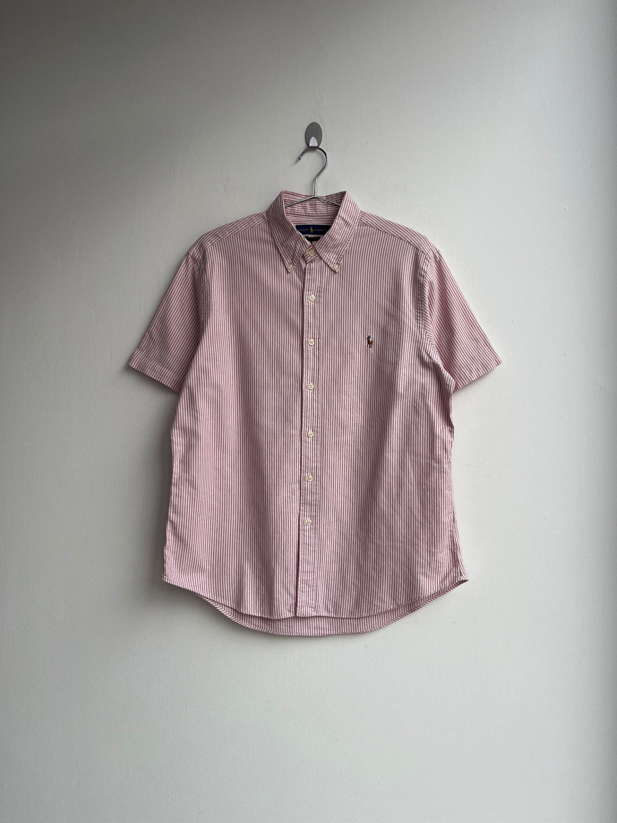 Ralph Lauren Red Classic Striped Shirt