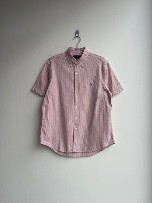 Ralph Lauren Red Classic Striped Shirt