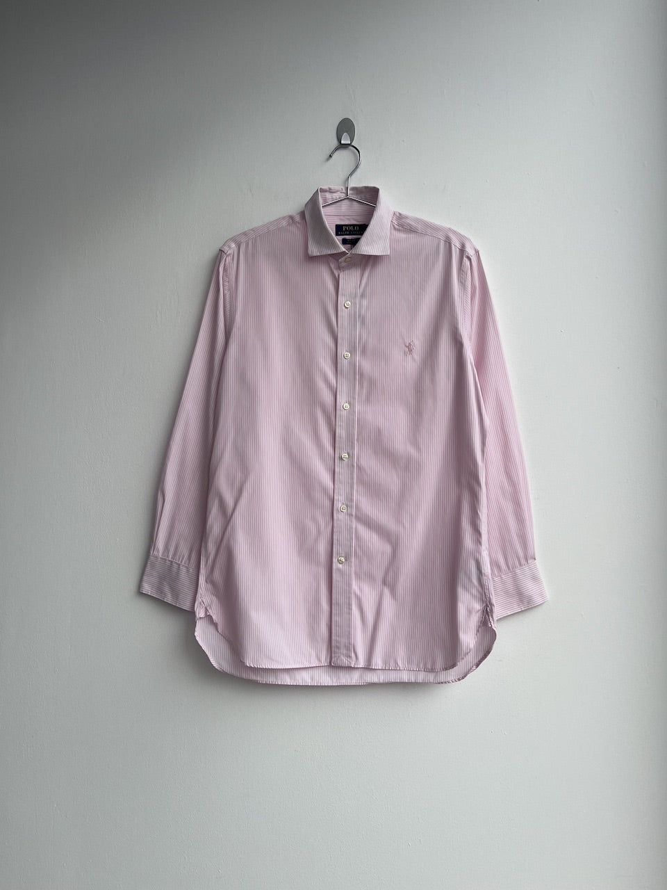 Polo Ralph Lauren Pink Slim Striped Shirt