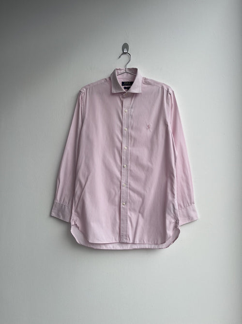 Polo Ralph Lauren Pink Slim Striped Shirt