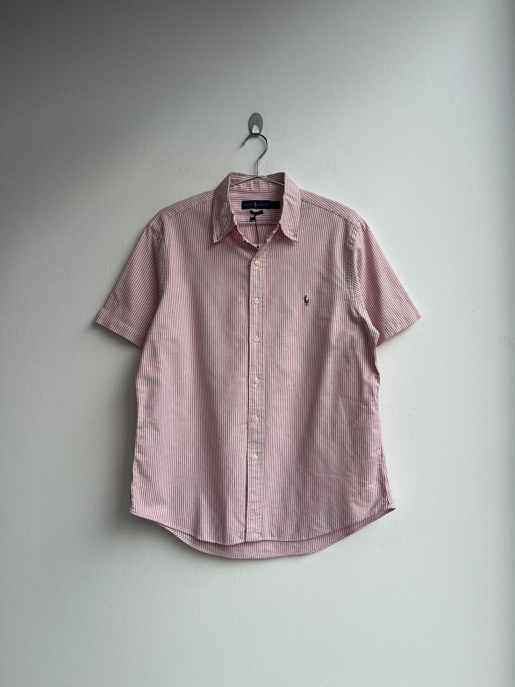 Ralph Lauren Red Classic Striped Shirt