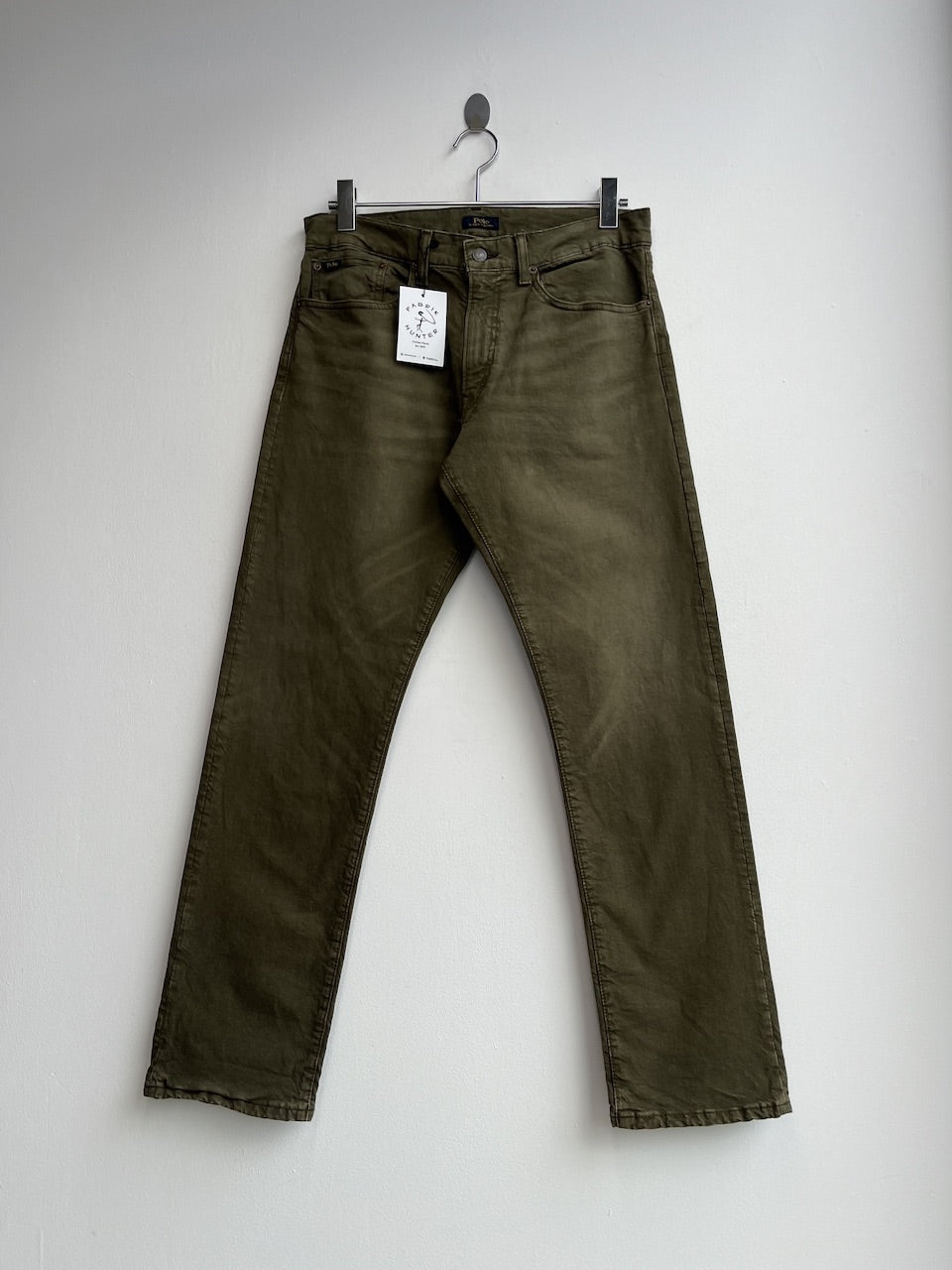 Polo Ralph Lauren Green Straight Jeans