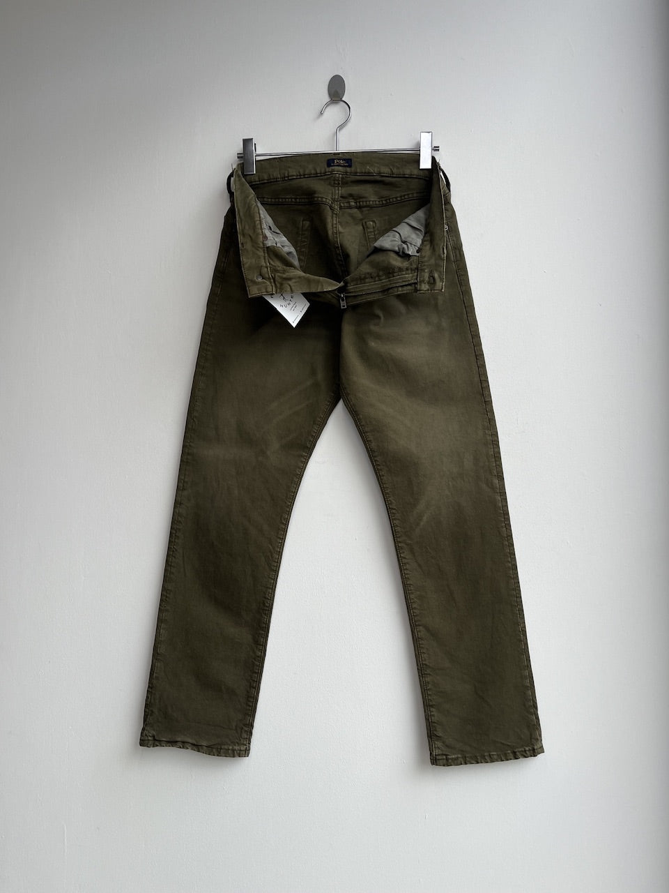 Polo Ralph Lauren Green Straight Jeans