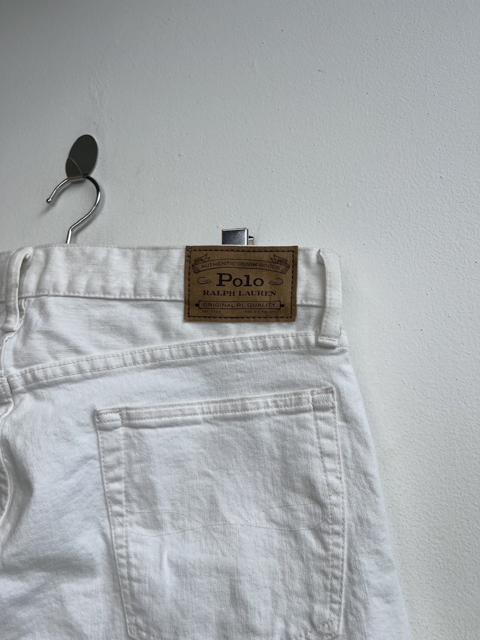 Polo Ralph Lauren White Jeans